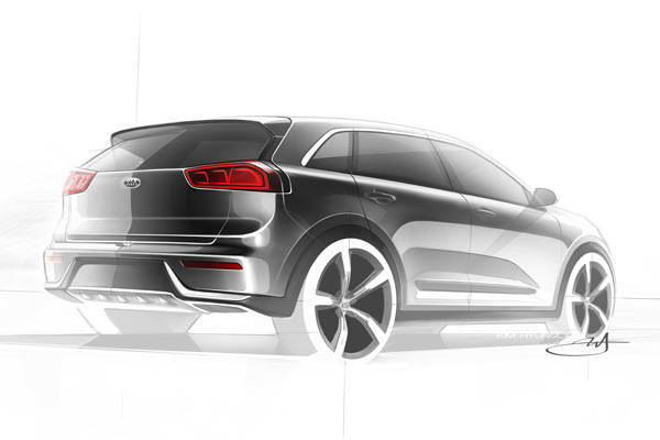 HUV- Hybrid Utility Vehicle המבוסס על פלטפורמה חדשה שפותחה במיוחד עבור הרכב הזה HUV- Hybrid Utility Vehicle המבוסס על פלטפורמה חדשה שפותחה במיוחד עבור הרכב הזה