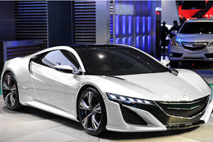 רכב היברידי מדהים הונדה NSX רכב היברידי מדהים הונדה NSX