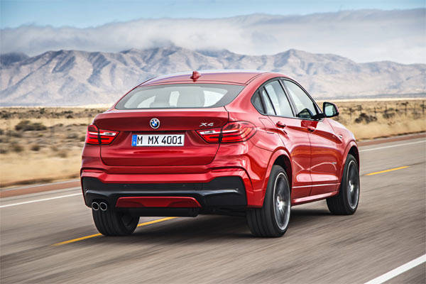 BMW X4 עם עיצוב קופה ספורטיבי מרשים BMW X4 עם עיצוב קופה ספורטיבי מרשים
